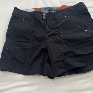 Women’s Black Cargo Shorts